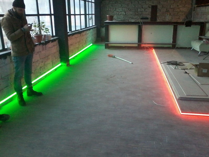 Монтаж ЛЕД ленты Николаев